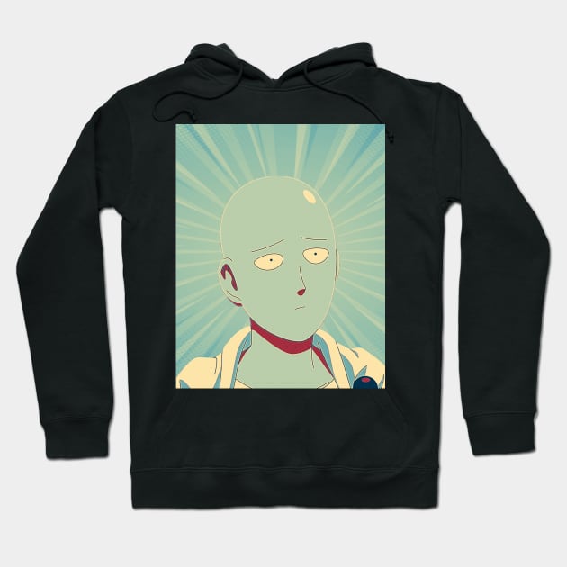 saitama Hoodie by DinoZard